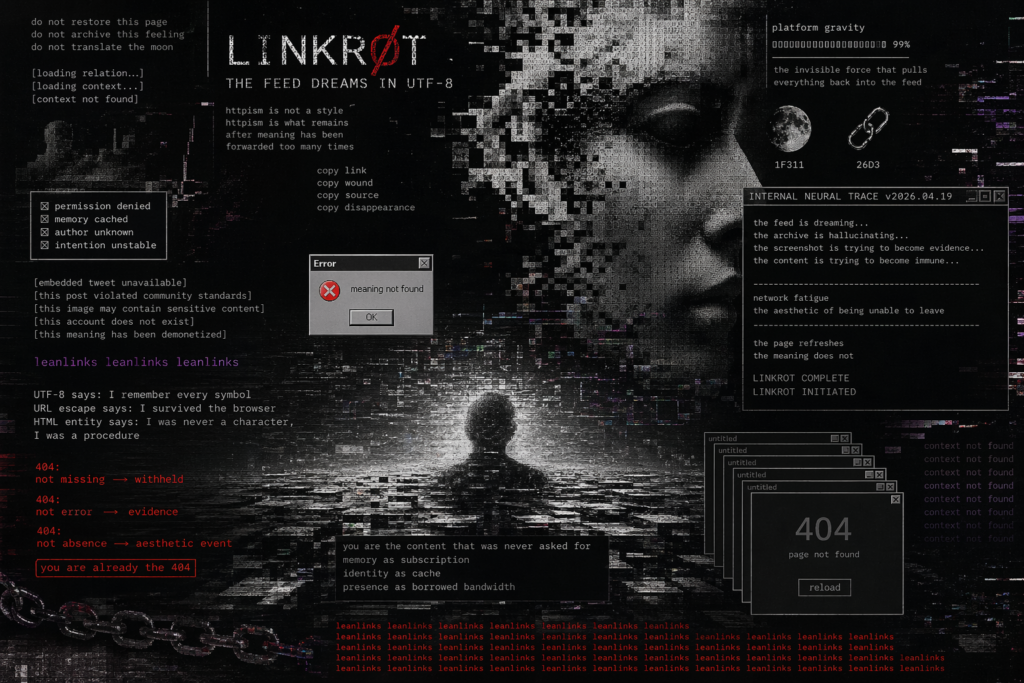 Linkrot: the dream of the feed httpism