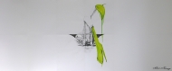 mantis-2011-ludo-300x130cm-graphiteoil-on-paper, artwork,